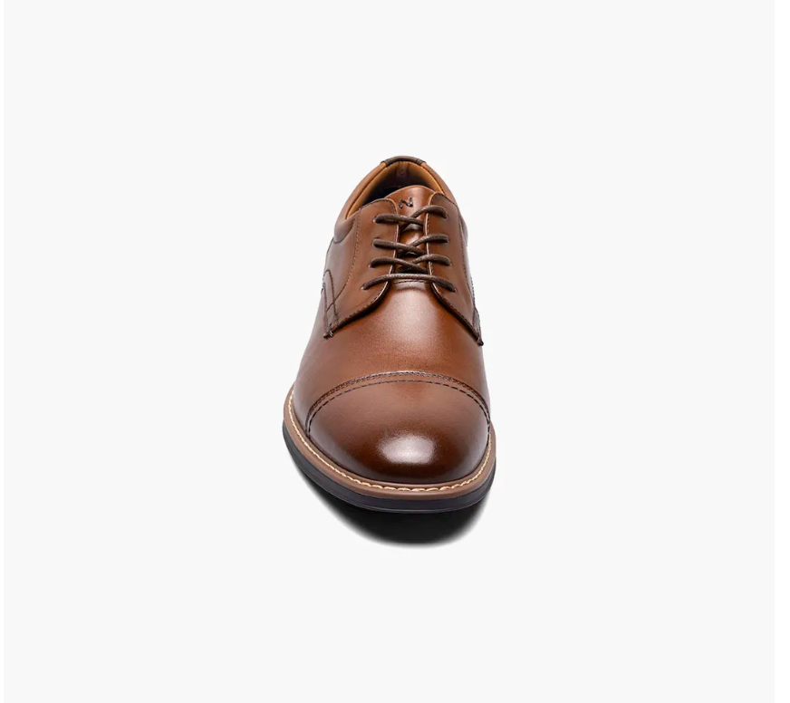 Nunn Bush Centro Flex Cap Toe Oxford Dress Shoes