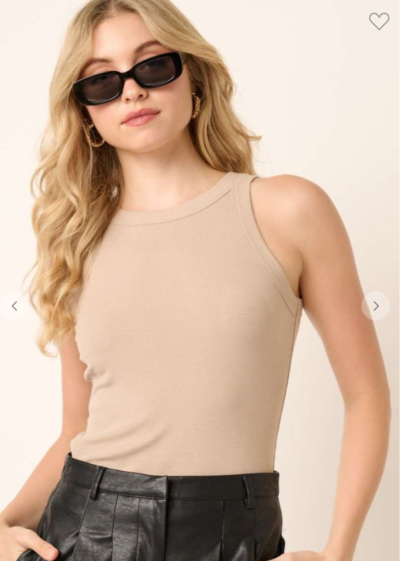 Lana Ribbed Tank
