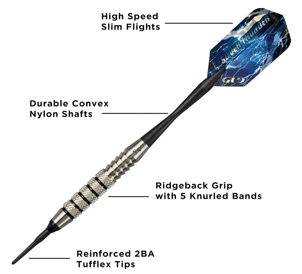 Viper Silver Thunder Soft Tip Darts