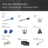 Casemaster Black Dart Case