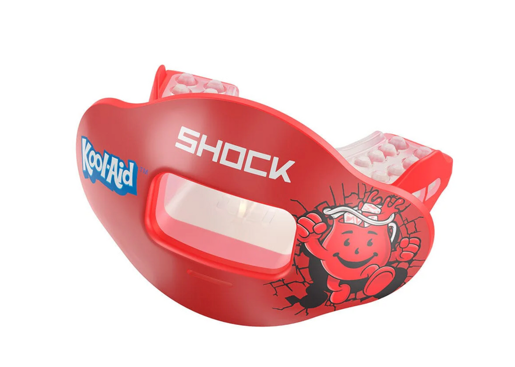 Shock Doctor Max Airflow Cherry Kool-Aid Football Mouthguard