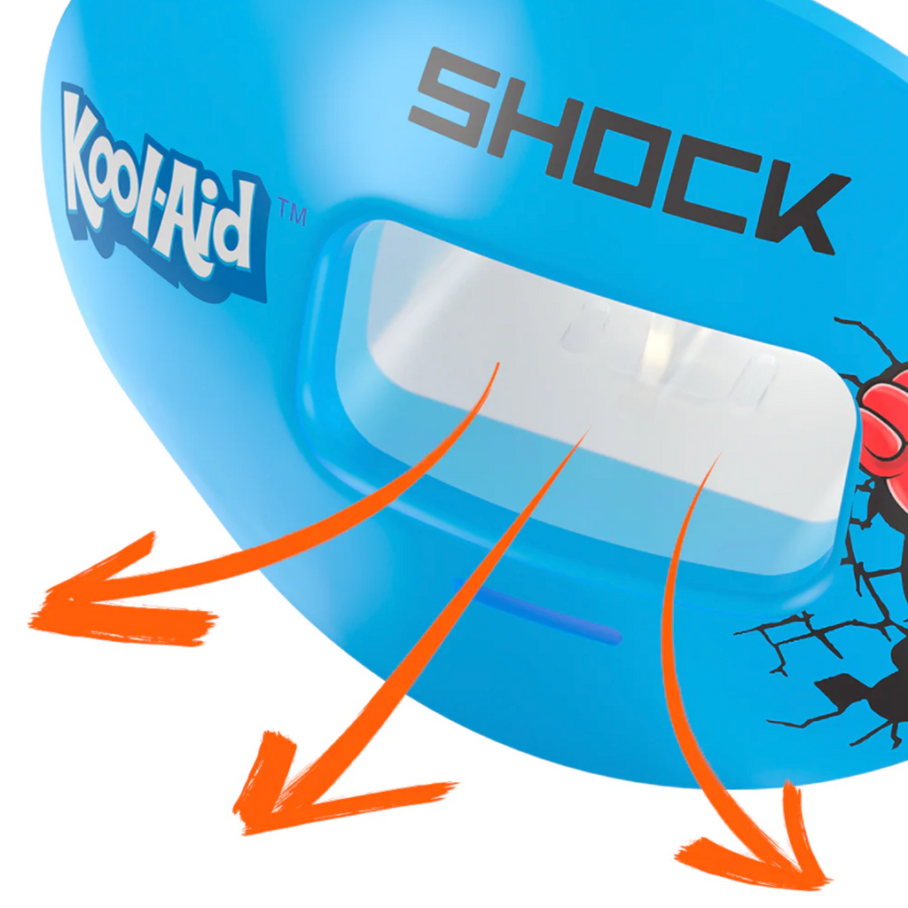 Shock Doctor Max Airflow Tropical Kool-Aid Football Mouthguard