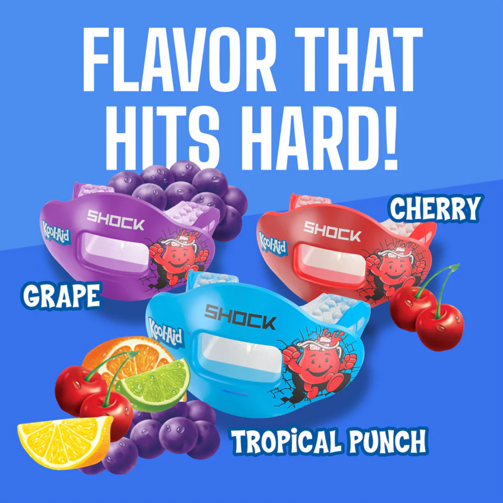 Shock Doctor Max Airflow Tropical Kool-Aid Football Mouthguard
