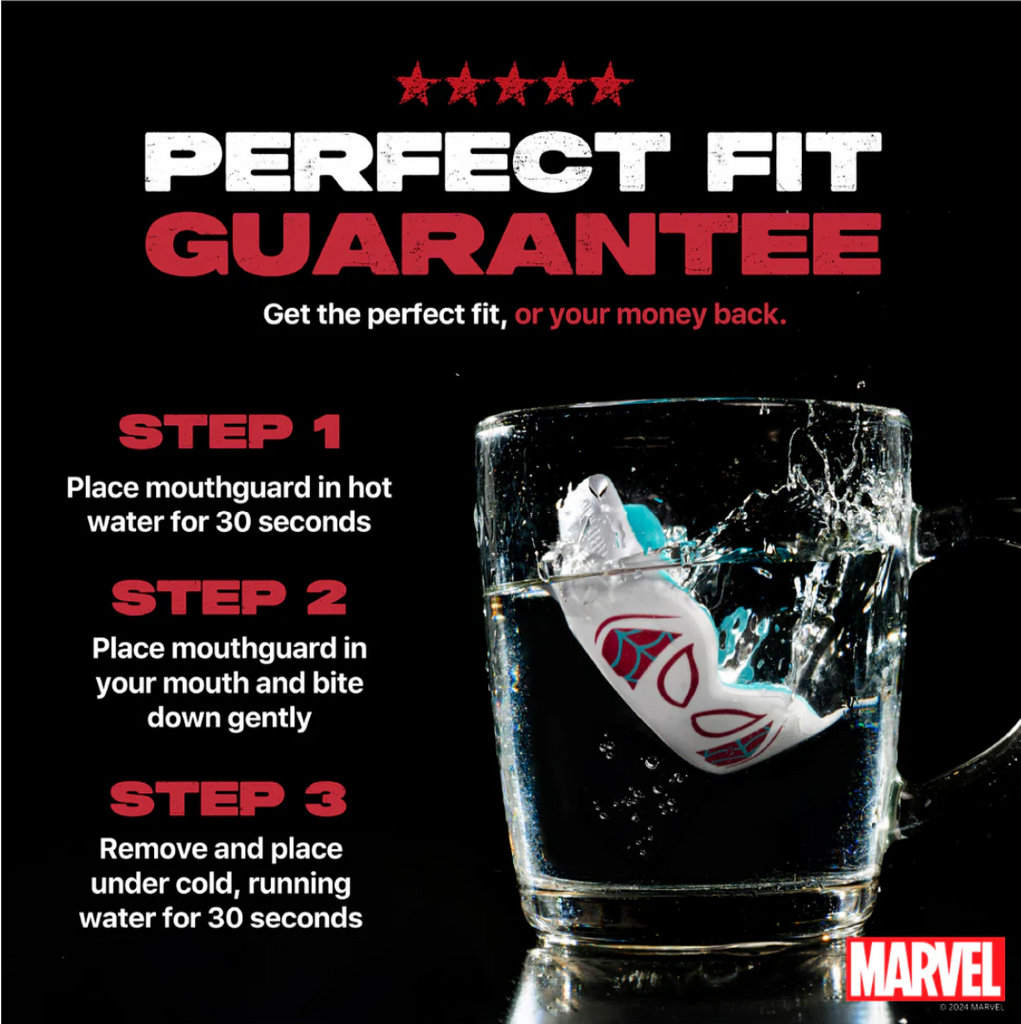 SafeJawz Marvel Spider-Gwen Mouthguard