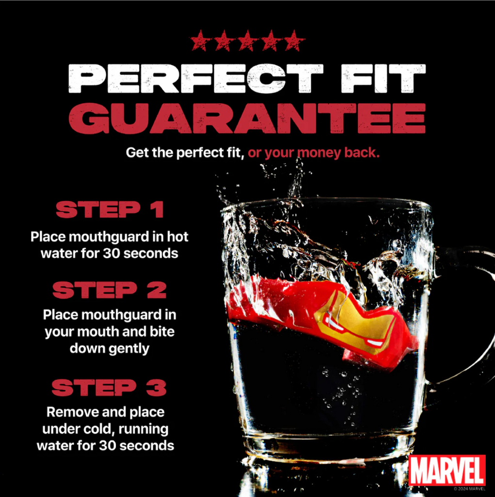 SafeJawz Marvel Iron Man Mouthguard