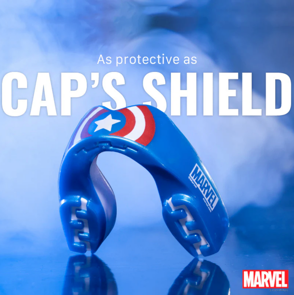SafeJawz Marvel Captain America Mouthguard