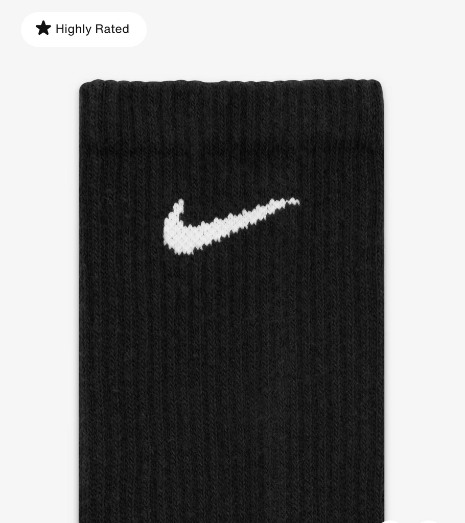 Nike Everyday Plus Cushioned Training Crew Socks