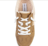 Yellow Box Corbin Shearling Mule Sneaker