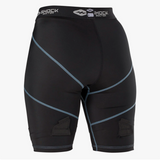 Shock Doctor Women's and Girls' Compression Hockey Shorts with Pelvic Protector