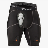 Shock Doctor Men's and Boy's Compression Hockey Short with Flex Cup
