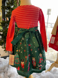 Nutcracker Little Girl Christmas Dress