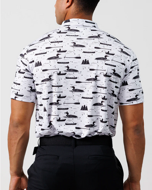 Men's Waggle Loon Polo