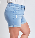 Curvy YMI Denim Shorts