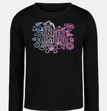 Little Girls' UA Tech Doodle Gradient Long Sleeve Tee