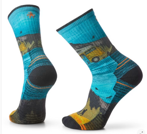 Smartwool Hike Great Excursion Print Crew Socks