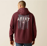 Ariat Western Vertical Flag Hoodie