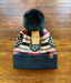 C.C. Aztec Stripe Pom Beanie