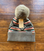 C.C. Aztec Stripe Pom Beanie