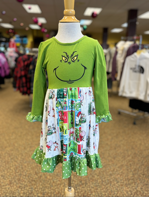 Girls' Grinch Dress