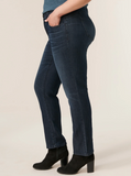 Curvy "Ab" solution Straight Leg Democracy Jeans