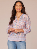 Democracy 3 Quarter Sleeve Blouse