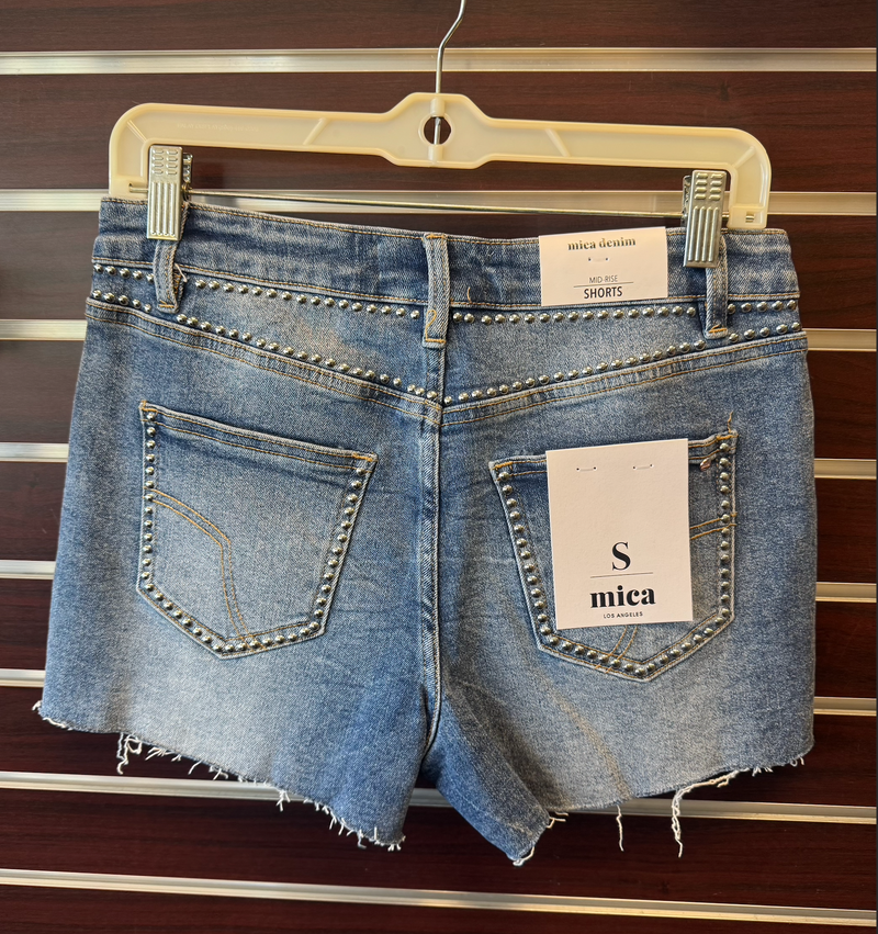 Mica Studded Shorts