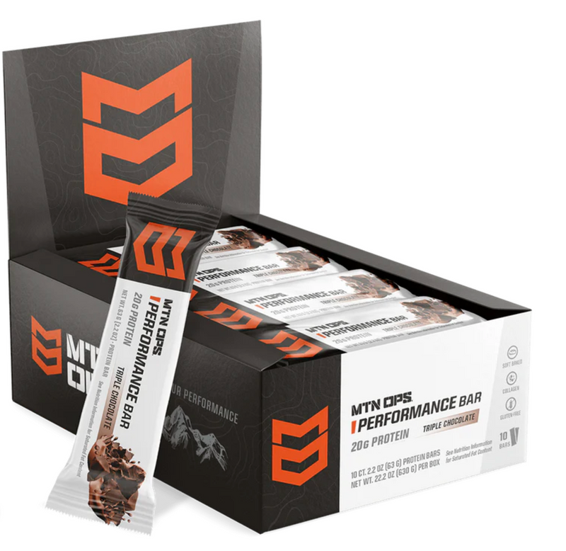 MTN OPS Triple Chocolate Performance Bars