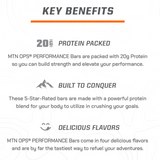 MTN OPS Peanut Butter Performance Bars