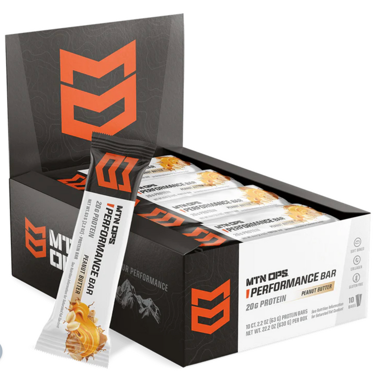 MTN OPS Peanut Butter Performance Bars