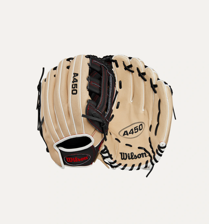 Wilson A450 Youth Outfield 12 Inch Baseball Glove
