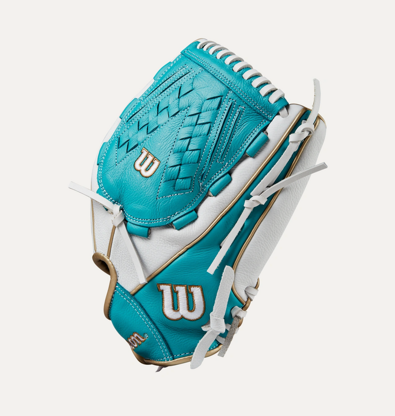 Wilson A500 Siren Youth Outfield Fast Pitch 12.5 Inch Softball Glove