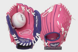 Rawlings Players Series 9 Inch Softball Glove and Soft Core Ball