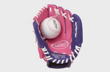 Rawlings Players Series 9 Inch Softball Glove and Soft Core Ball