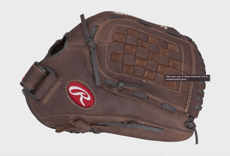 Rawling Player Preferred Infield/Outfield 12.5 Inch Baseball Glove