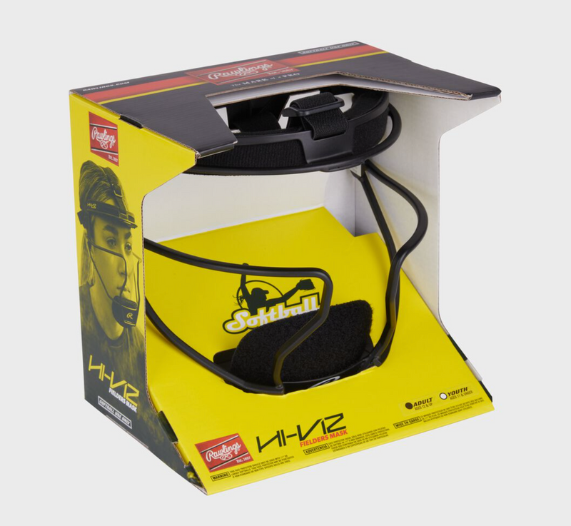 Rawlings Hi-Viz Softball Adult Fielder's Mask