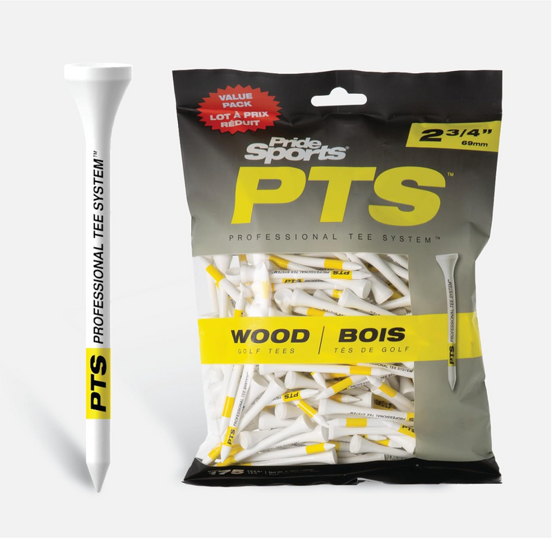 Pride Professional Tee System Prolength 2 3/4" Golf Tees