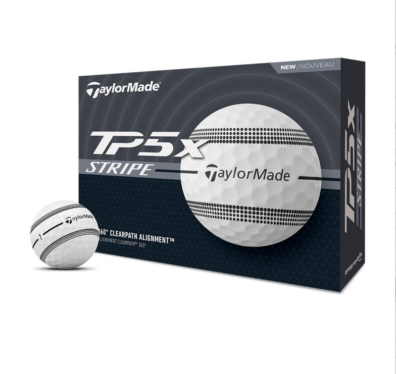 TaylorMade TP5x Stripe Golf Balls