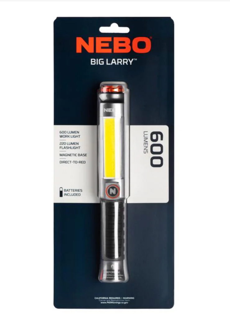 nebo 220 lumen flashlight Nebo Big Larry Work Light