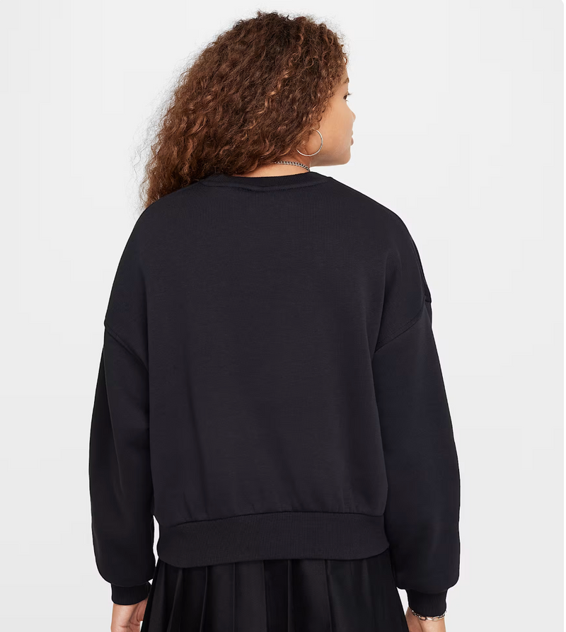 Nike Girls' Club Fleece Crewneck Sweatshirt