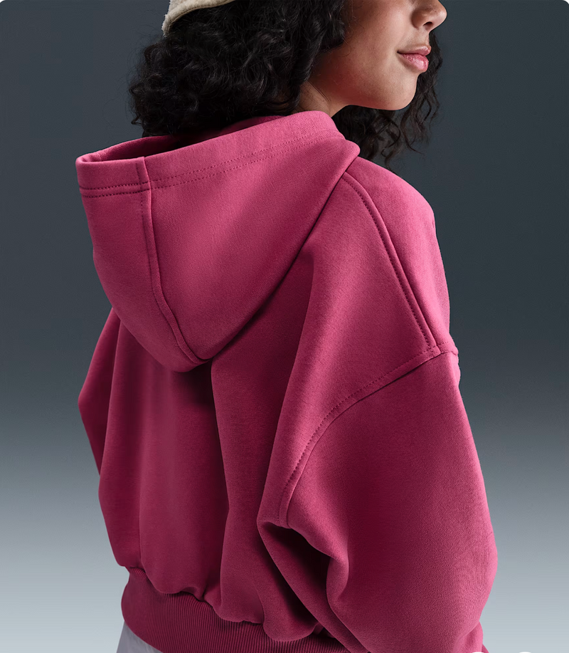 Nike Girls' Club Fleece Oversized Hoodie