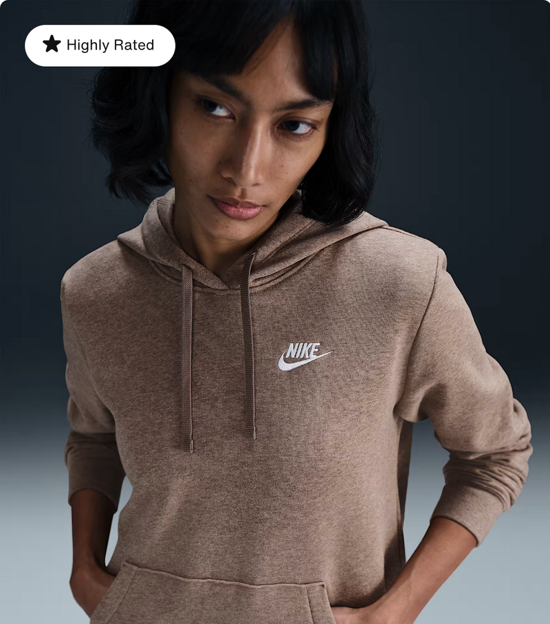 Nike Womens' Club Fleece Hoodie