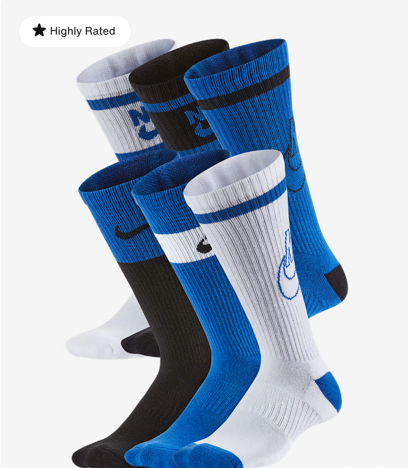 Nike Everyday Plus Cushioned Training Crew Socks