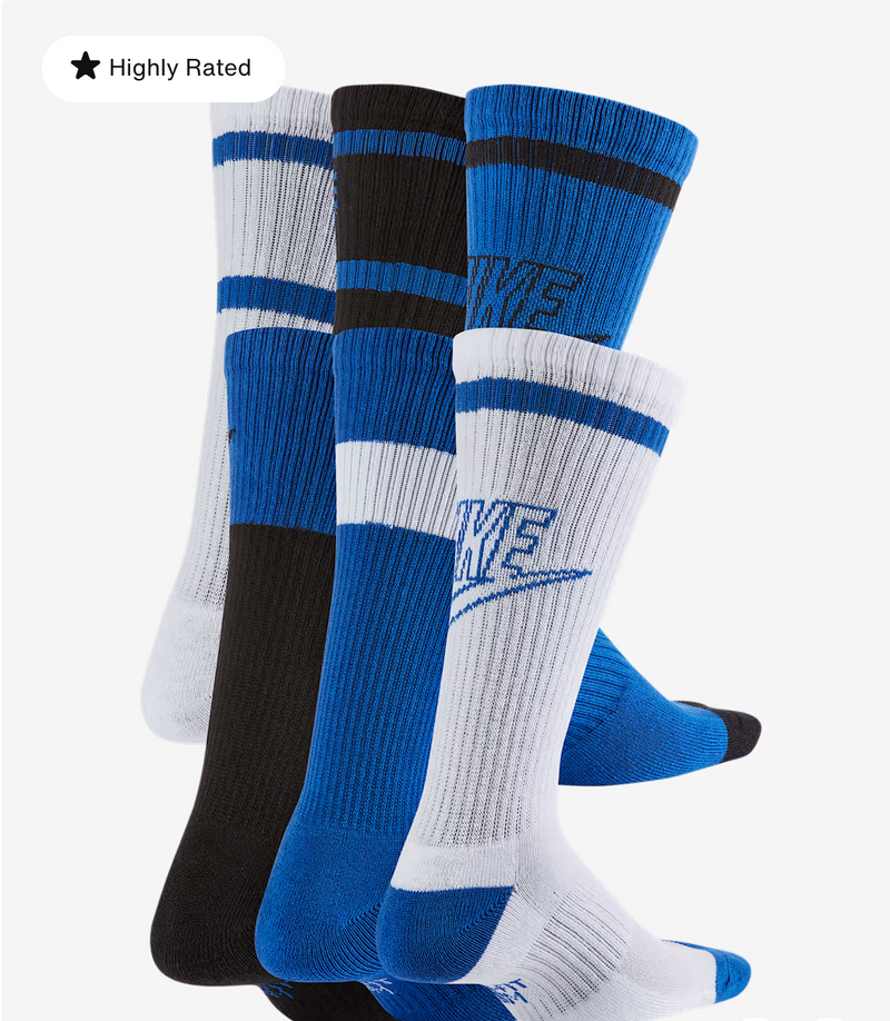 Nike Everyday Plus Cushioned Training Crew Socks