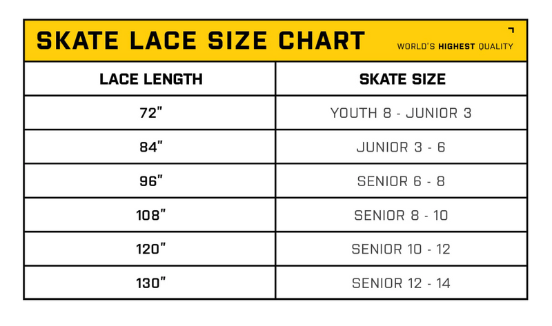 Howies Cloth Hockey Laces Black