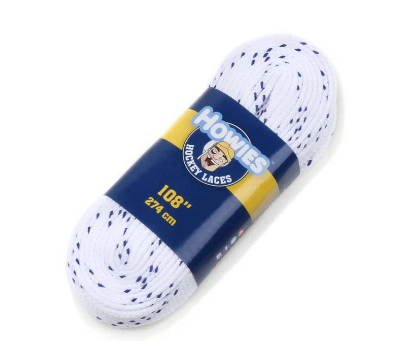 Howies Cloth Hockey Laces White
