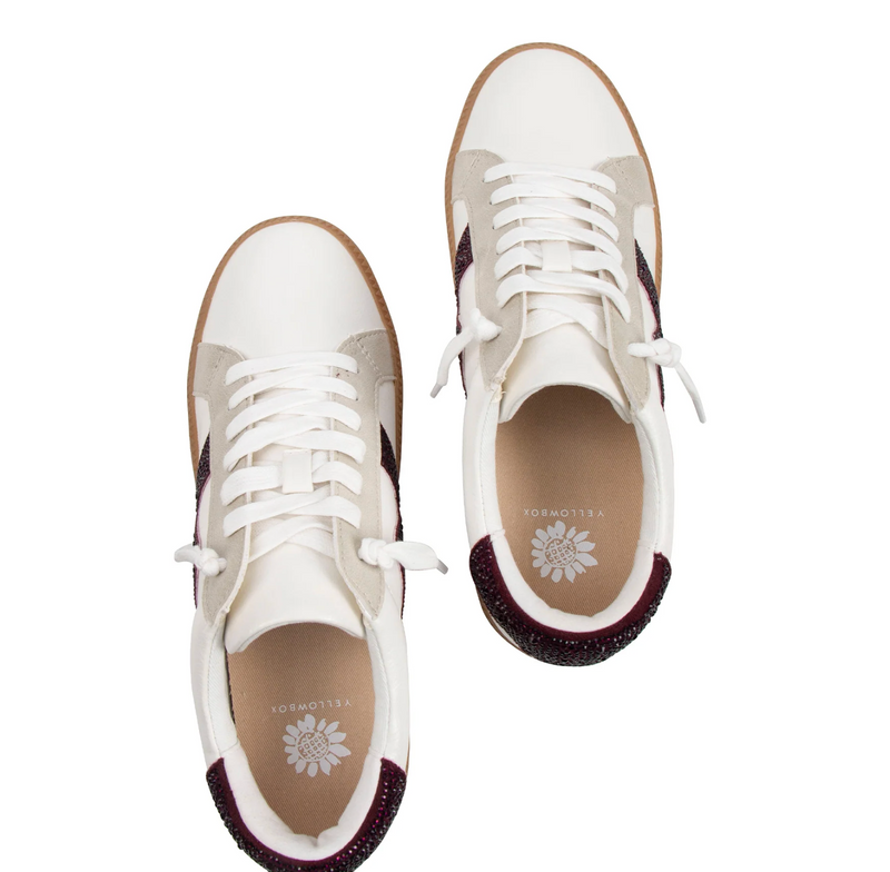 Yellow Box Ziti Crystal Sneakers