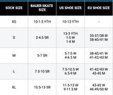 S25 Bauer Tall Performance Skate Socks Senior