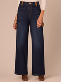 Democracy "Ab" Solution Skyrise Corduroy Contrast Wide Leg Jeans