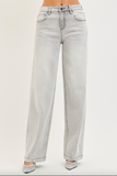 Risen Wide Leg Slouch Jeans