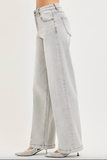 Risen Wide Leg Slouch Jeans